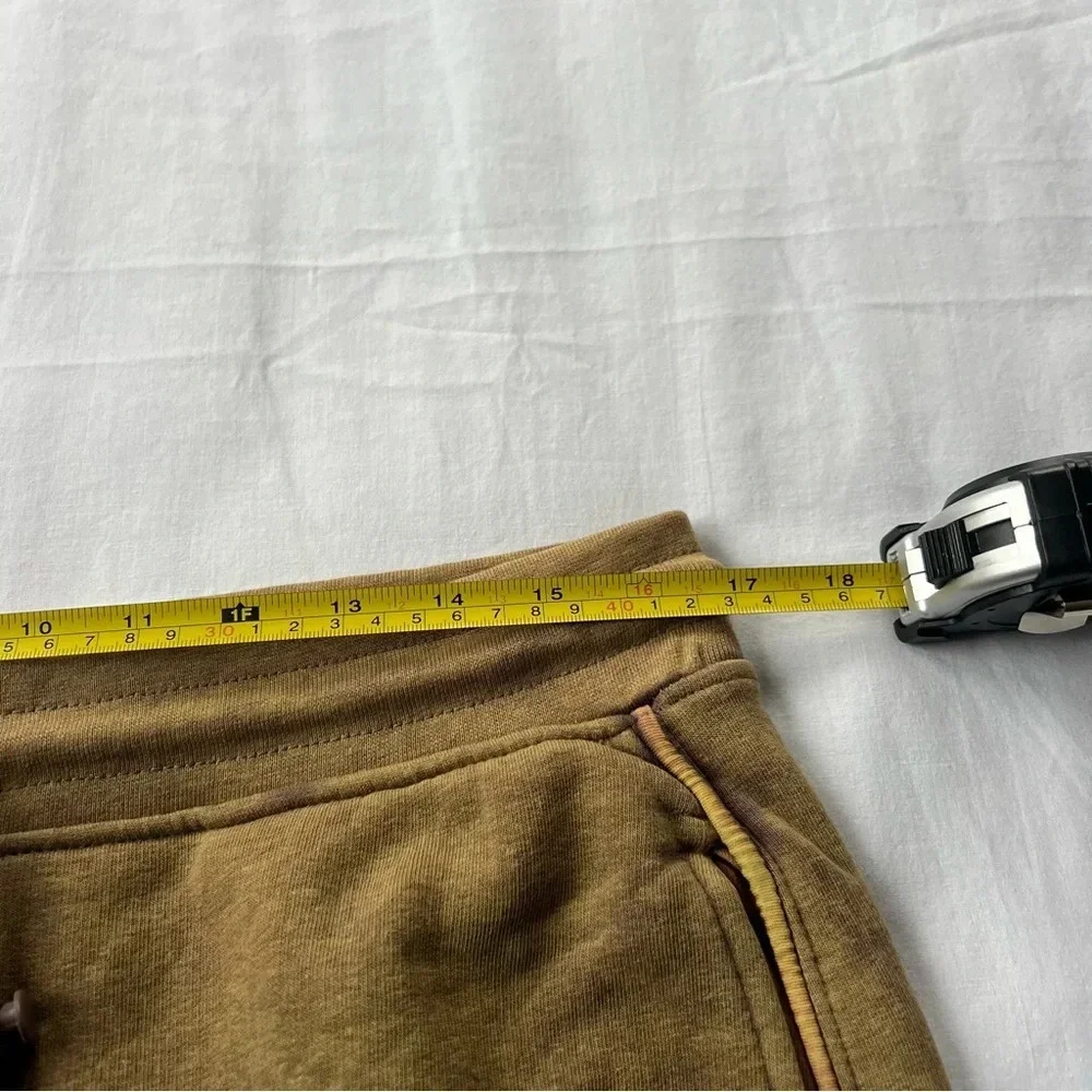 New! Alphalete Essential Oversized Jogger Brown 9866